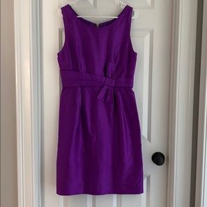 Purple Kate Spade with Bow detail Dress